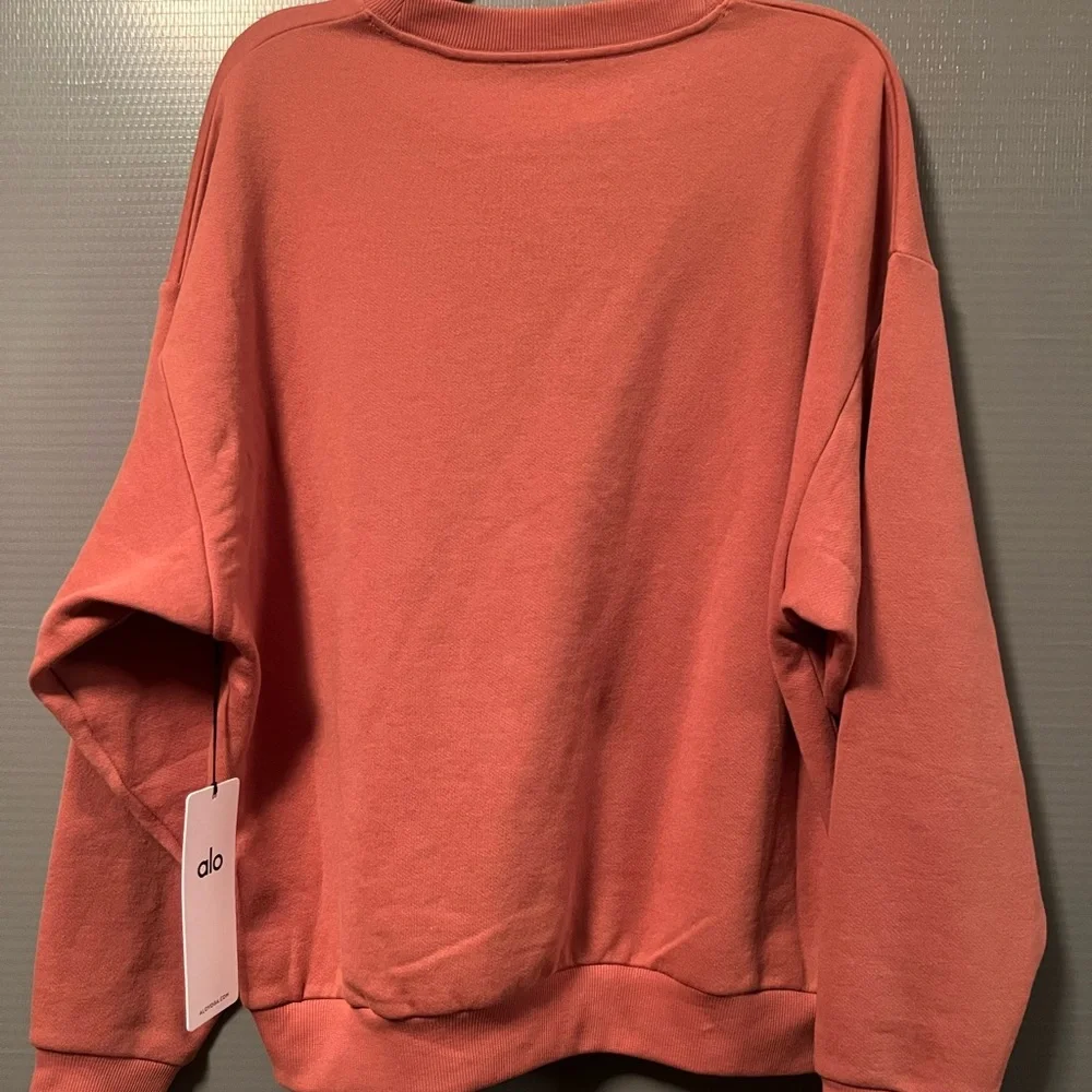 Alo Accolade Sweatshirt Terracotta - Picture 2 of 7